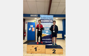 🏸 Résultats de nos jeunes aux Sables d’Olonne 🏸